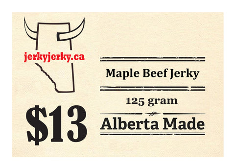 Maple Beef Jerky