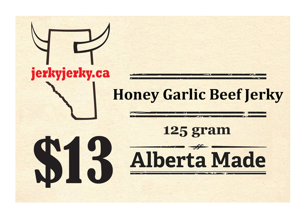 Honey Garlic Beef Jerky