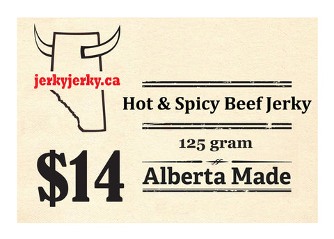 Hot & Spicy Beef Jerky