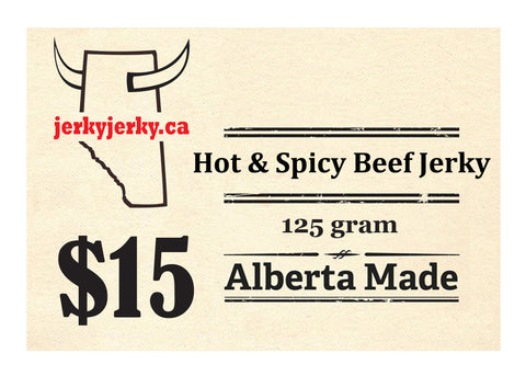 Hot & Spicy Beef Jerky