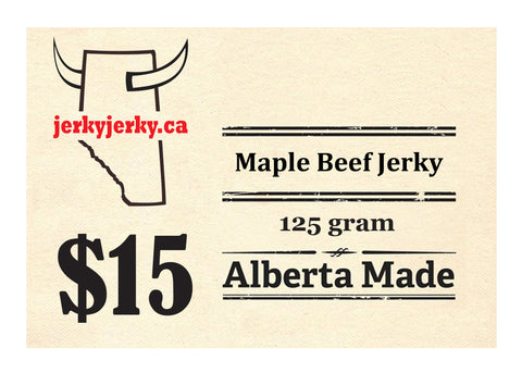 Maple Beef Jerky