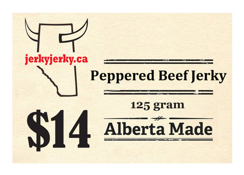 Peppered Beef Jerky