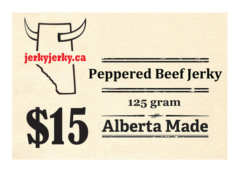 Peppered Beef Jerky